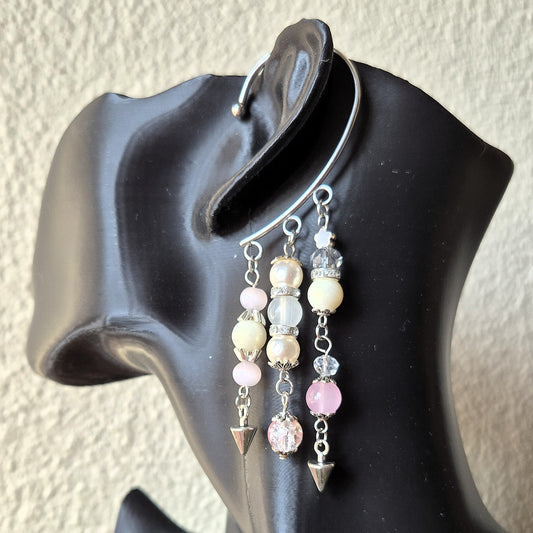 Pearl Cascade Ear Cuff