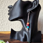 Elephant Pearl Drop Earrings