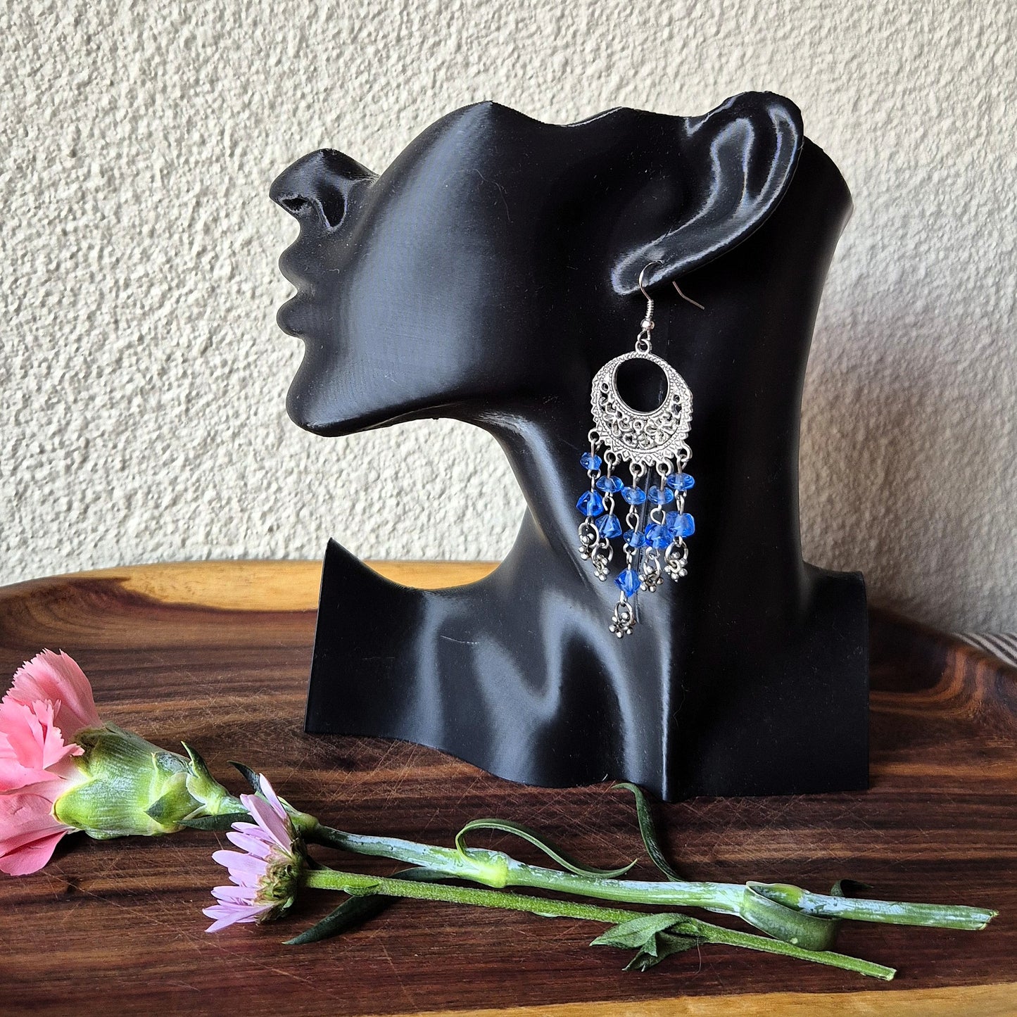 Azure Dreamcatcher Earrings