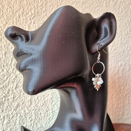 Snowflake Cluster Earrings