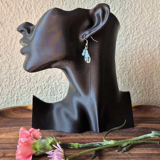 Blue Whisper Earrings