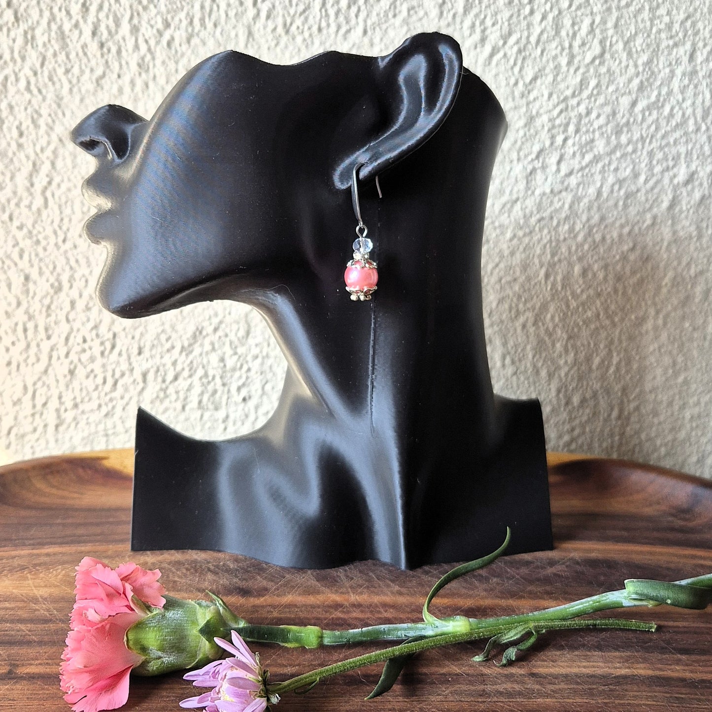 Blush Pearl Spark Earrings