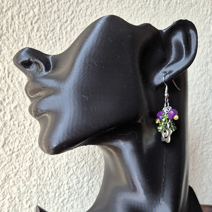 Violet Garden Earrings