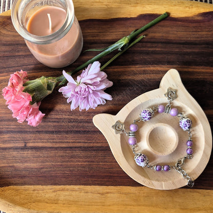 Lavender Meadow Bracelet
