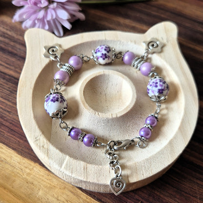 Lavender Meadow Bracelet
