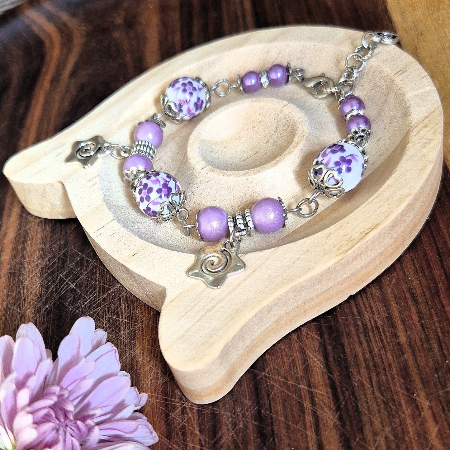 Lavender Meadow Bracelet