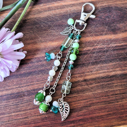 Little Leaf Walk Bag Charm
