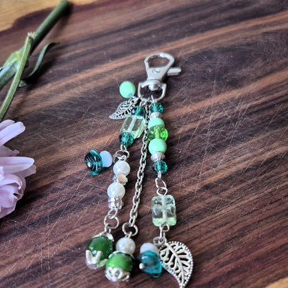 Little Leaf Walk Bag Charm