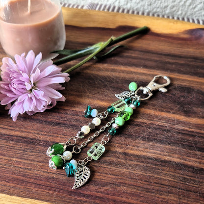 Little Leaf Walk Bag Charm