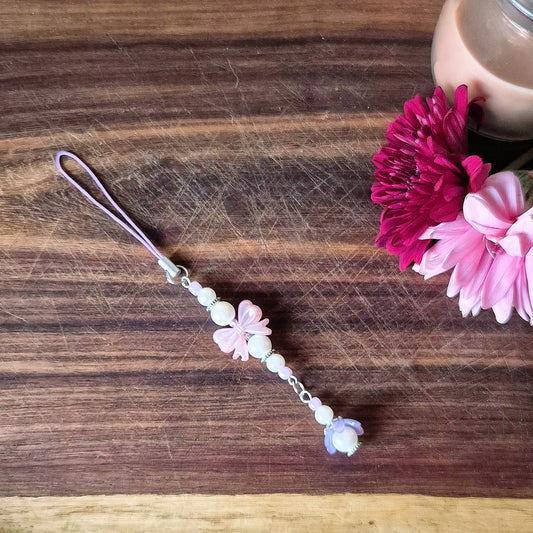 Petal Pink Phone Charm
