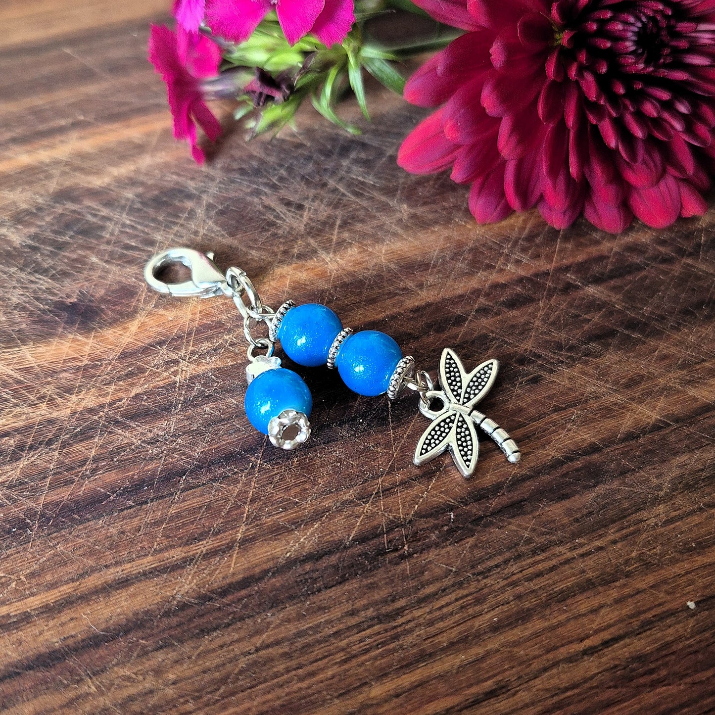 Shimmer Dragonfly Charm